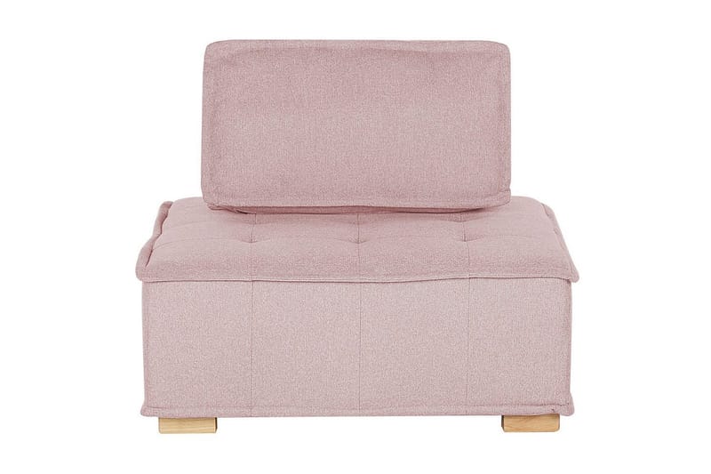 Modulsoffa Tibro Rosa/ljust trä - Rosa/ljust trä - Möbler - Soffa - Modulsoffa - Komplett modulsoffa