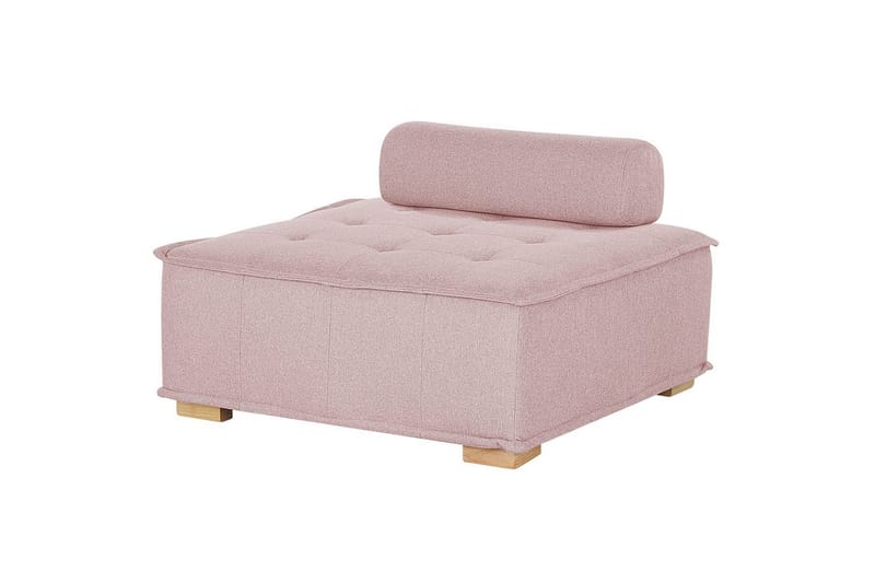 Modulsoffa Tibro Rosa/ljust trä - Rosa/ljust trä - Möbler - Soffa - Modulsoffa - Komplett modulsoffa