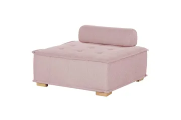 Modulsoffa Tibro Rosa/ljust trä - Rosa/ljust trä - Möbler - Soffa - Modulsoffa - Komplett modulsoffa