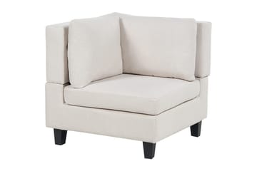 Modulsoffa Unstad Beige/svart - Beige/svart - Möbler - Soffa - Modulsoffa - Komplett modulsoffa