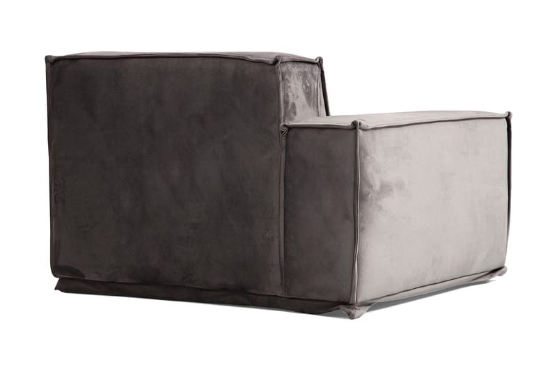 Nightcap Soffa m. Divan 4-sits - Grå - Möbler - Soffa - Modulsoffa - Komplett modulsoffa