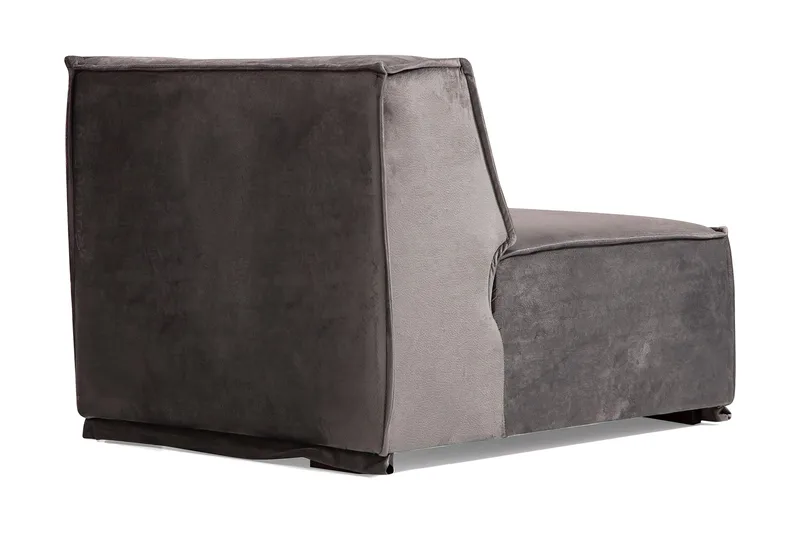 Nightcap Soffa m. Divan 4-sits - Grå - Möbler - Soffa - Modulsoffa - Komplett modulsoffa