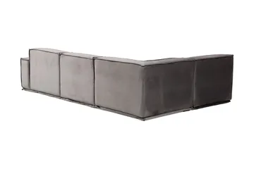 Nightcap Soffa m. Divan 4-sits - Grå - Möbler - Soffa - Modulsoffa - Komplett modulsoffa