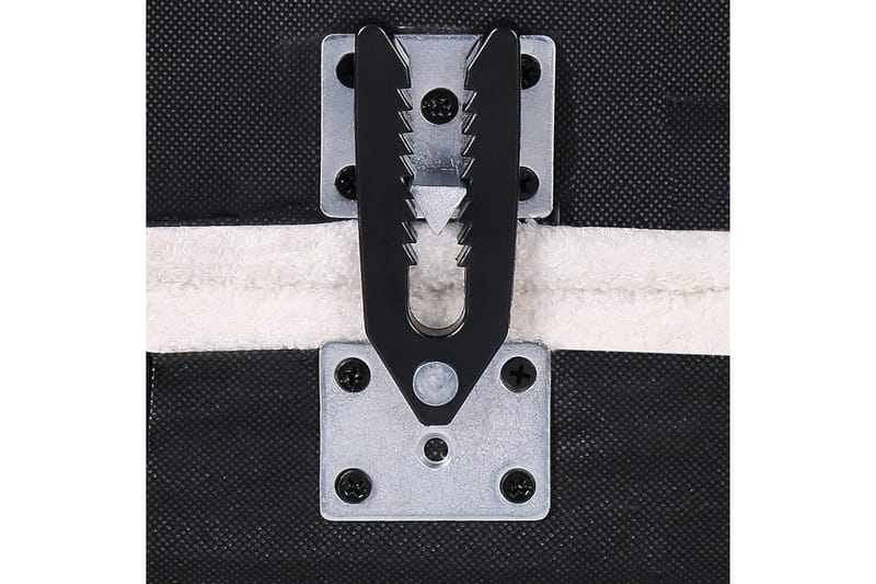 Schäslong Alnes Vit/Svart - Vit/Svart - Möbler - Fåtölj & stolar - Fåtölj - Liggfåtölj