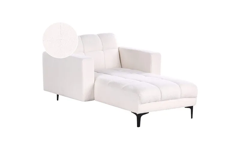 Schäslong Alnes Vit/Svart, Vit/Svart