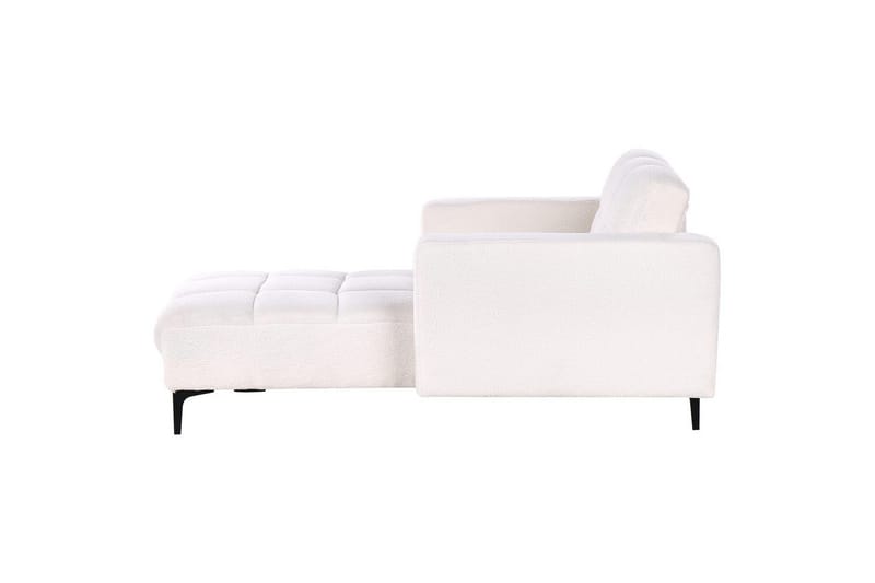 Schäslong Alnes Vit/Svart - Vit/Svart - Möbler - Fåtölj & stolar - Fåtölj - Liggfåtölj