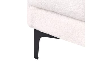 Schäslong Alnes Vit/Svart - Vit/Svart - Möbler - Fåtölj & stolar - Fåtölj - Liggfåtölj