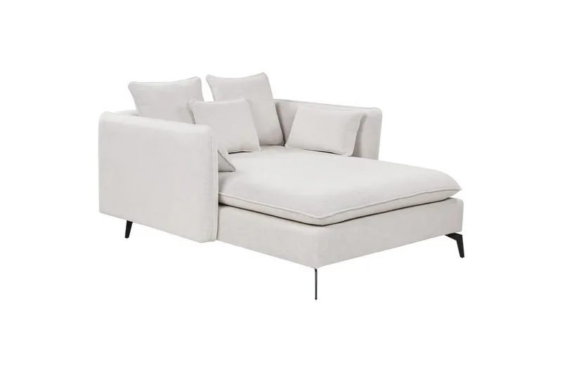 Schäslong Charmes Beige, svart, Beige, svart