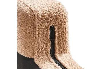 Schäslong Ewron Beige, svart, Högervänd - Beige, svart, Högervänd - Möbler - Soffa - Modulsoffa - Övriga moduler till modulsoffa