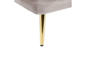 Schäslong Gonesse Beige, Grå, Guld - Beige, Grå, Guld - Möbler - Soffa - Modulsoffa - Övriga moduler till modulsoffa