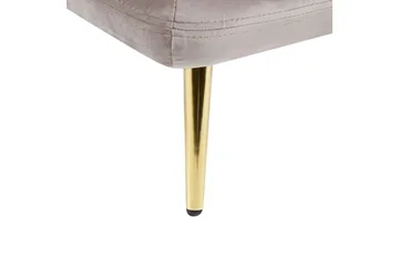 Schäslong Gonesse Beige, Grå, Guld - Beige, Grå, Guld - Möbler - Soffa - Modulsoffa - Övriga moduler till modulsoffa