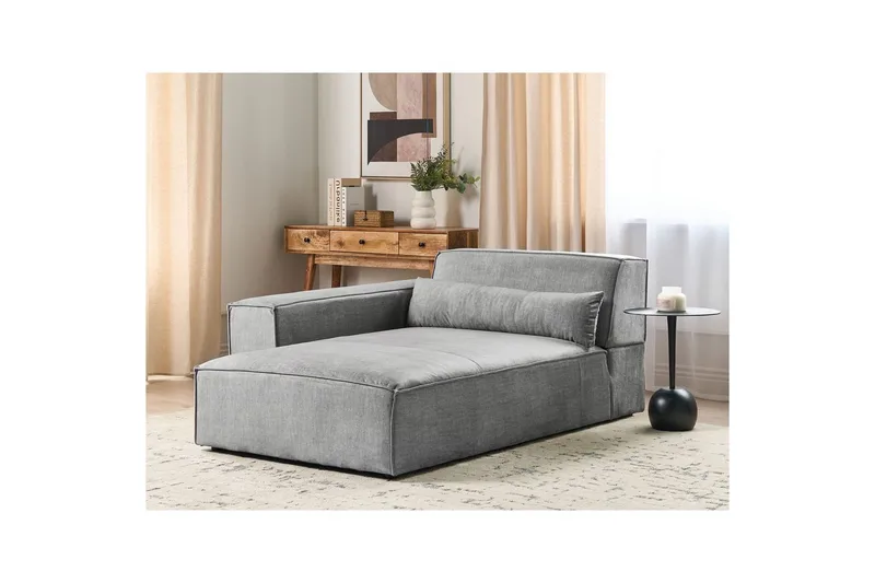 Schäslong Hellnar Grå, Högervänd - Grå, Högervänd - Möbler - Soffa - Modulsoffa - Övriga moduler till modulsoffa