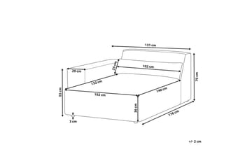 Schäslong Hellnar Grå, Högervänd - Grå, Högervänd - Möbler - Soffa - Modulsoffa - Övriga moduler till modulsoffa
