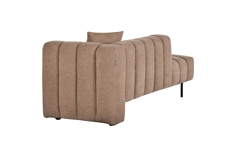 Schäslong Lannils Brun, Svart, Högervänd - Brun, Svart, Högervänd - Möbler - Soffa - Modulsoffa - Övriga moduler till modulsoffa