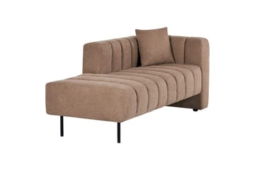 Schäslong Lannils Brun, Svart, Högervänd - Brun, Svart, Högervänd - Möbler - Soffa - Modulsoffa - Övriga moduler till modulsoffa