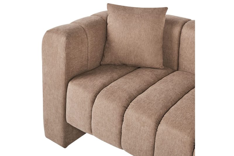 Schäslong Lannils Brun, Svart, Vänstervänd - Brun, Svart, Vänstervänd - Möbler - Soffa - Modulsoffa - Övriga moduler till modulsoffa