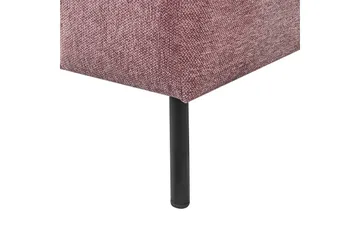 Schäslong Lannils Rosa, Svart, Högervänd - Rosa - Möbler - Soffa - Modulsoffa - Övriga moduler till modulsoffa