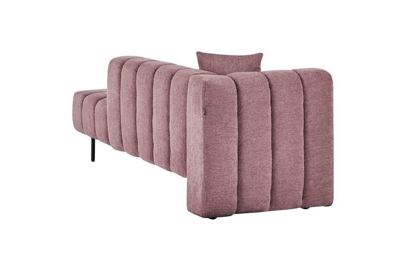 Schäslong Lannils Rosa, Svart, Vänstervänd - Rosa, Svart, Vänstervänd - Möbler - Soffa - Modulsoffa - Övriga moduler till modulsoffa
