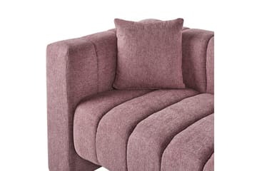 Schäslong Lannils Rosa, Svart, Vänstervänd - Rosa, Svart, Vänstervänd - Möbler - Soffa - Modulsoffa - Övriga moduler till modulsoffa
