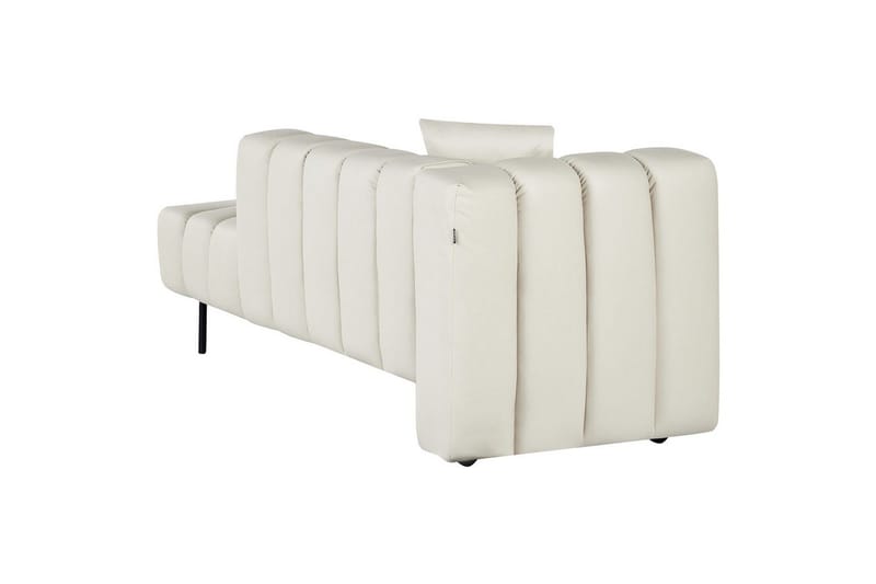 Schäslong Lannils Vit, Svart, Vänstervänd - Vit, Svart, Vänstervänd - Möbler - Soffa - Modulsoffa - Övriga moduler till modulsoffa