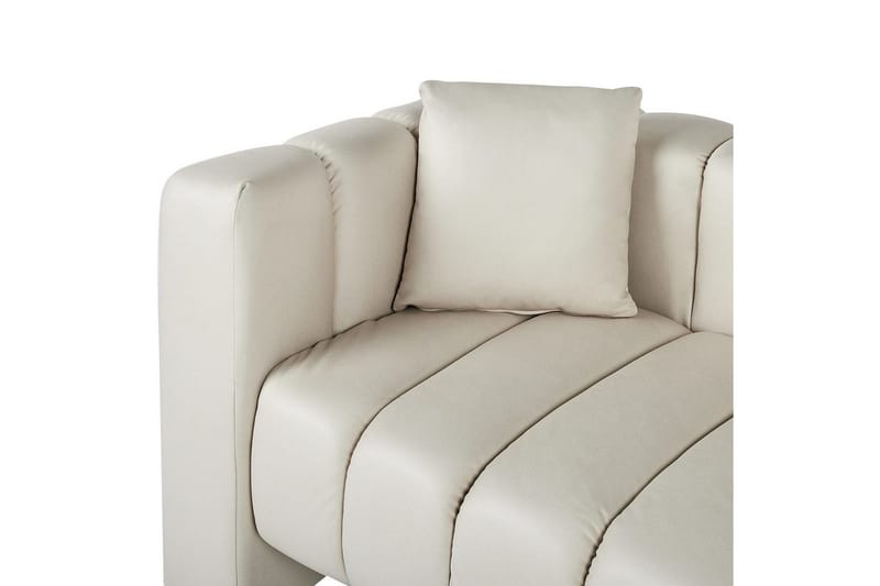 Schäslong Lannils Vit, Svart, Vänstervänd - Vit, Svart, Vänstervänd - Möbler - Soffa - Modulsoffa - Övriga moduler till modulsoffa