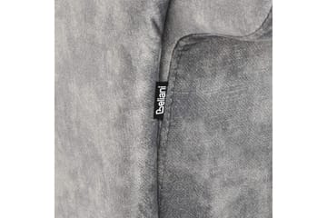 Schäslong Lattes Grå, mörkt trä, Högervänd - Grå - Möbler - Soffa - Sammetssoffa