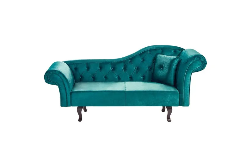 Schäslong Lattes Grönt, mörkt trä, Högervänd, Grönt, mörkt trä, Högervänd