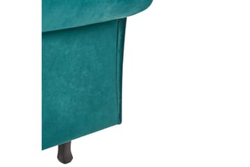 Schäslong Lattes Grönt, mörkt trä, Högervänd - Grönt, mörkt trä, Högervänd - Möbler - Soffa - Sammetssoffa