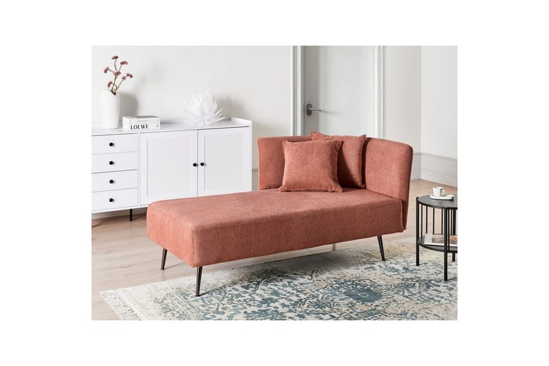 Schäslong Riom Röd, Svart, Högervänd - Röd, Svart, Högervänd - Möbler - Soffa - Modulsoffa - Övriga moduler till modulsoffa