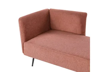 Schäslong Riom Röd, Svart, Vänstervänd - Röd - Möbler - Soffa - Modulsoffa - Övriga moduler till modulsoffa