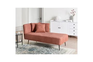 Schäslong Riom Röd, Svart, Vänstervänd - Röd - Möbler - Soffa - Modulsoffa - Övriga moduler till modulsoffa