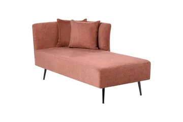 Schäslong Riom Röd, Svart, Vänstervänd - Röd - Möbler - Soffa - Modulsoffa - Övriga moduler till modulsoffa