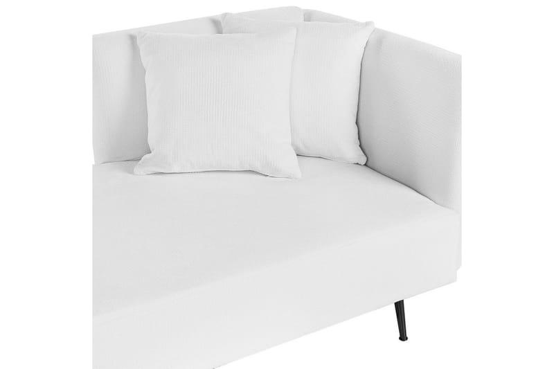 Schäslong Riom Vit, Svart, Högervänd - Vit, Svart, Högervänd - Möbler - Soffa - Modulsoffa - Övriga moduler till modulsoffa