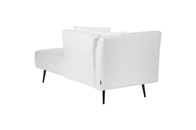 Schäslong Riom Vit, Svart, Vänstervänd - Vit, Svart, Vänstervänd - Möbler - Soffa - Modulsoffa - Övriga moduler till modulsoffa