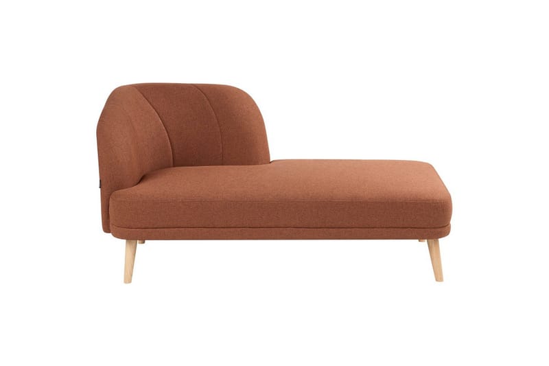 Schäslong Tanlay Brunt, gyllenbrun trä, Vänstervänd, Brunt, gyllenbrun trä, Vänstervänd