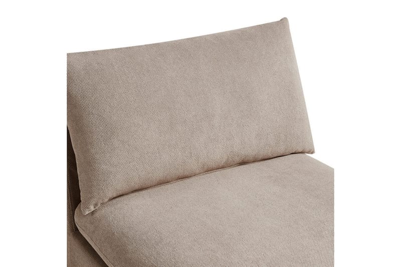 Schäslong Vizille Beige - Beige - Möbler - Soffa - Modulsoffa - Övriga moduler till modulsoffa