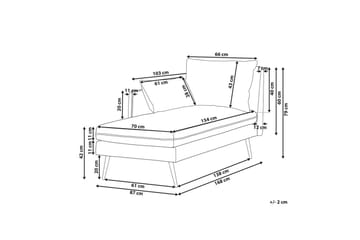 Schäslong Yerres Högervänd - Högervänd - Möbler - Soffa - Modulsoffa - Övriga moduler till modulsoffa