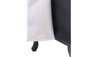 Schäslong Pessac Ljusgrå, svart, Högervänd - Ljusgrå, svart, Högervänd - Möbler - Soffa - Modulsoffa - Övriga moduler till modulsoffa