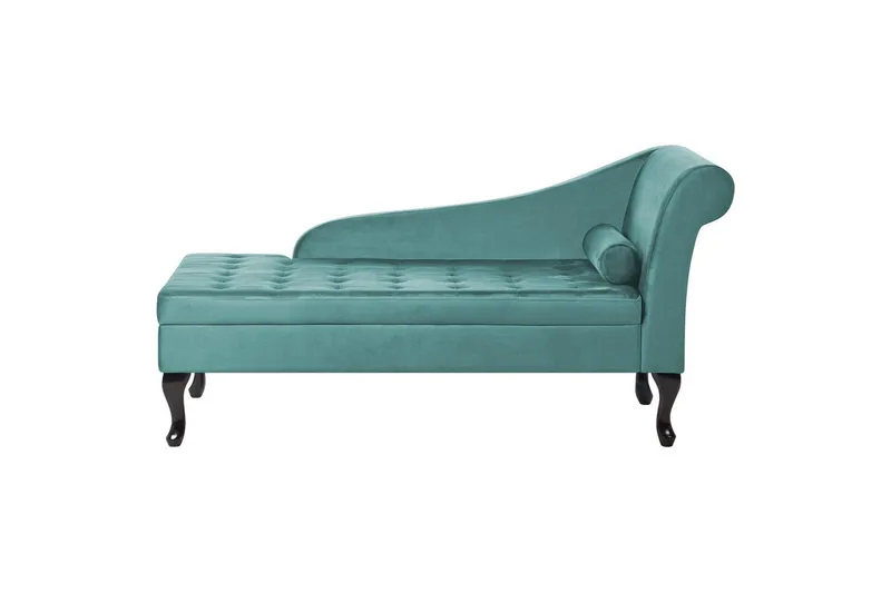 Schäslong Pessac Blå, Svart, Högervänd, Turkos