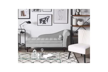 Schäslong Pessac Grå, Högervänd - Grå, Högervänd - Möbler - Soffa - Modulsoffa - Övriga moduler till modulsoffa