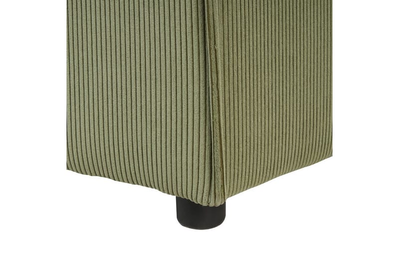 Sittsektion Ardal Grön, Svart, Manchestertyg - Grön - Möbler - Soffa - Modulsoffa - Mittmodul