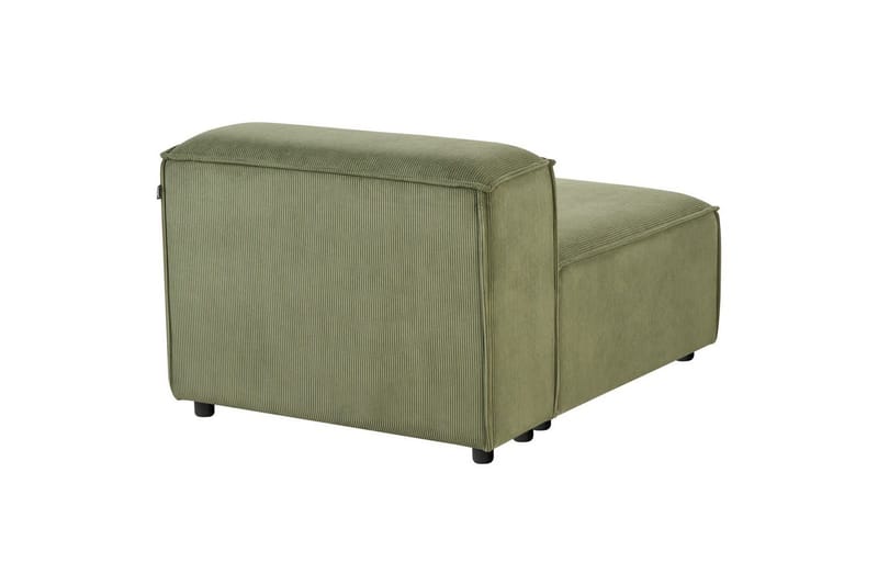 Sittsektion Ardal Grön, Svart, Manchestertyg - Grön - Möbler - Soffa - Modulsoffa - Mittmodul