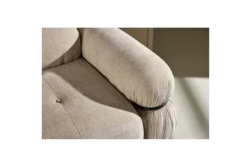 Soffmodul Hörnmodul Vänster Mika - Beige - Möbler - Soffa - Modulsoffa - Hörnmodul