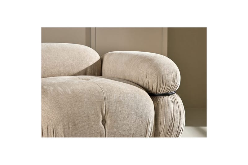 Soffmodul Hörnmodul Vänster Mika - Beige - Möbler - Soffa - Modulsoffa - Hörnmodul