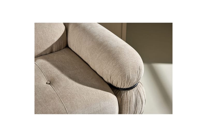 Soffmodul Hörnmodul Vänster Mika - Beige - Möbler - Soffa - Modulsoffa - Mittmodul
