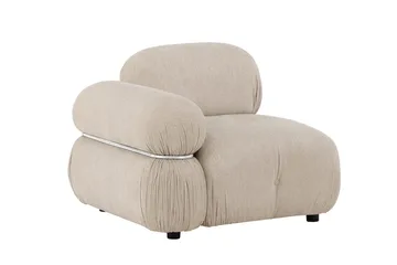 Vänstermodul Mika 95 cm - Beige - Möbler - Soffa - Modulsoffa - Hörnmodul