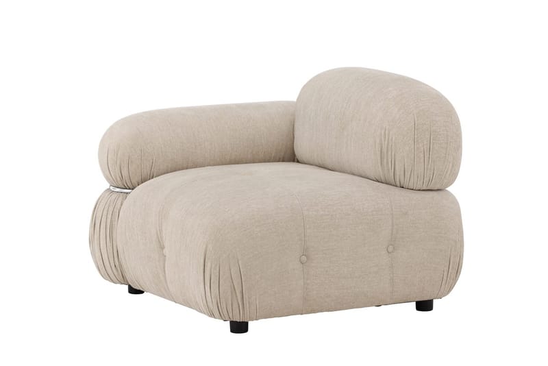 Vänstermodul Mika 95 cm - Beige - Möbler - Soffa - Modulsoffa - Hörnmodul