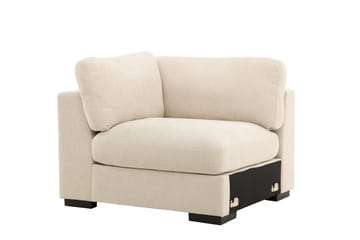 Vänstermodul Salerno i Tyg - Beige - Möbler - Soffa - Modulsoffa - Hörnmodul