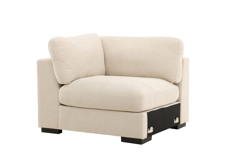 Vänstermodul Salerno i Tyg - Beige - Möbler - Soffa - Modulsoffa - Hörnmodul