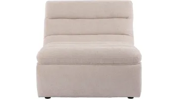 Valdoro Mittmodul i tyg 87 cm - Beige - Möbler - Soffa - Modulsoffa - Mittmodul